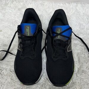 New Balance Mens Black/Pixel Green Arishi v4 Running Shoes Sz 14 New Condition